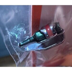 KEEP Collective Stella & Dot Silver Green Beer Bottle Charm Slider NIP